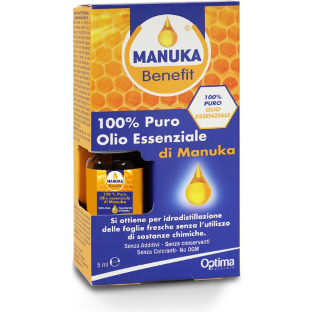 Optima Naturals Manuka Essential Oil From the Maori plant