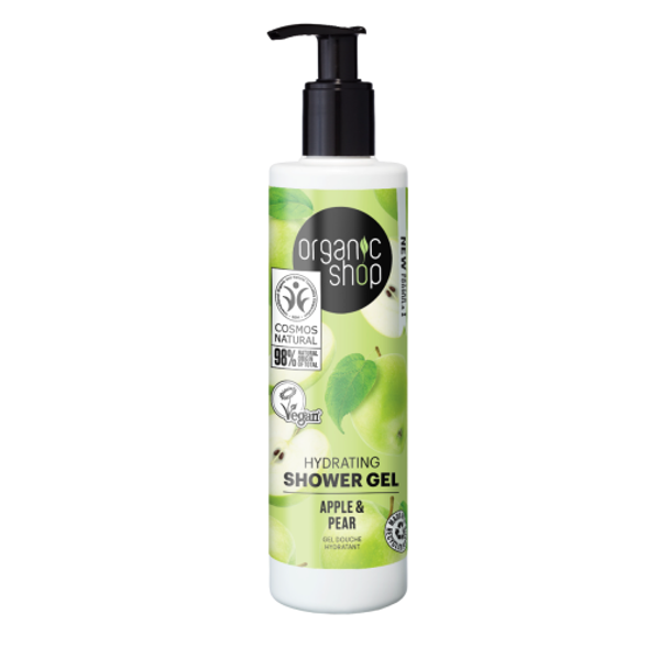 Organic Shop Apple & Pear Hydrating Shower Gel Particularly hydrating & pampering formula