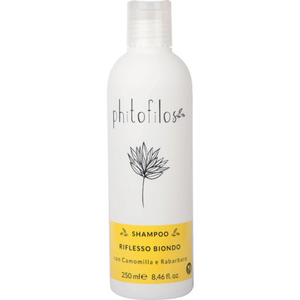 Phitofilos VegetAll Chamomile & Rhubarb Shampoo Freshen up your hair colour through cleansing
