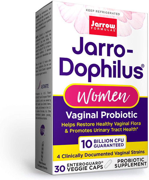 Jarro-Dophilus Women, 10 Billion Cells Per Capsule, 30 Capsules (Cool Ship, Pack of 3) (JDW10-3)