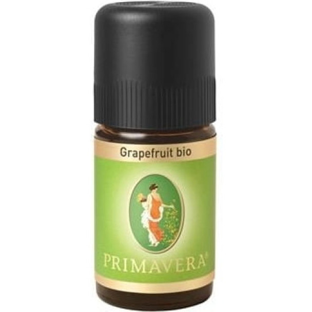 Primavera Organic Grapefruit Essential Oil Sunny freshness for your home