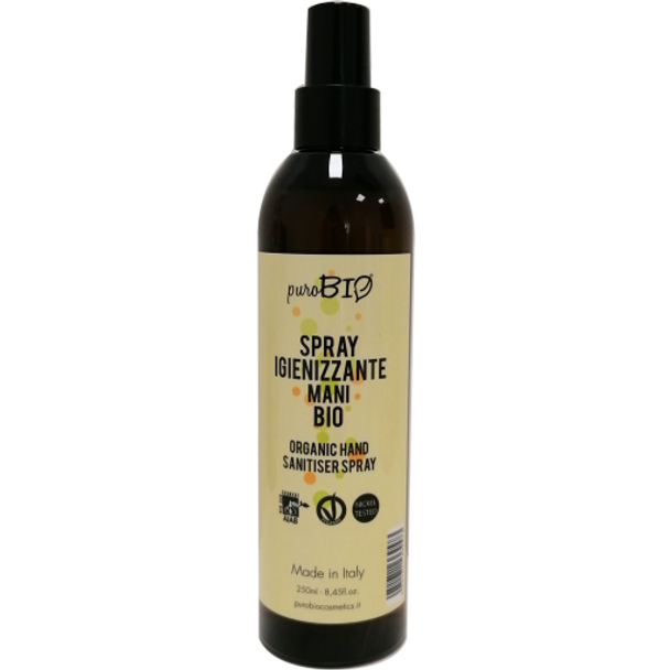 puroBIO Cosmetics Hand Sanitiser Spray Reliable & natural hand cleanser