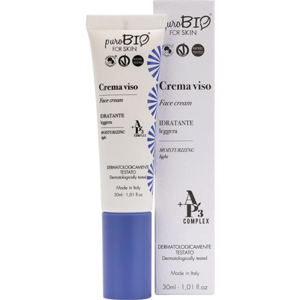 puroBIO Cosmetics forSKIN AP3 Light Moisturising Face Cream Light-weight moisturiser with protective complex