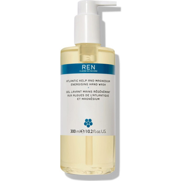 REN Clean Skincare Atlantic Kelp and Magnesium Energising Hand Wash Gentle hand cleanser that respects the skin's protective barrier