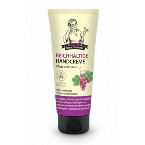 Rezepte der Oma Gertrude Rich Hand Cream Care & protection for dry hands
