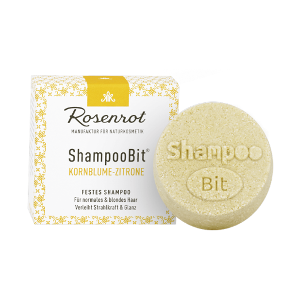 Rosenrot ShampooBit® Cornflower-Lemon Shampoo For impeccable shine & luminosity