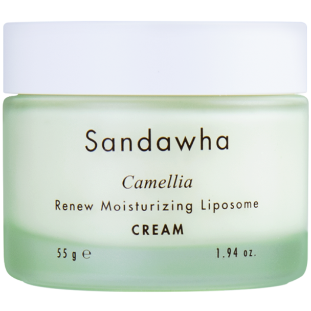 SanDaWha Camellia Renew Moisturizing Liposome Cream Light, non-greasy formula for day & night use