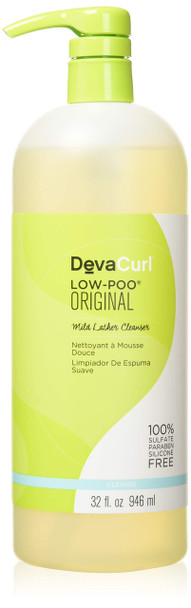 DevaCurl Low Poo Mild Lather Cleanser; 32oz