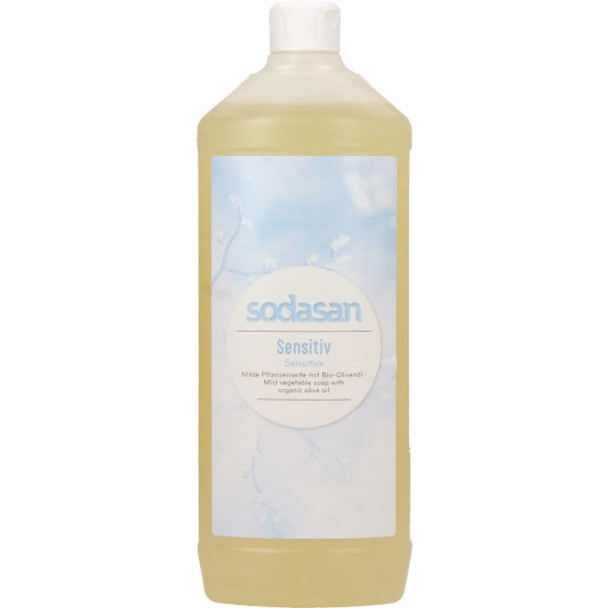 SODASAN Organic Liquid Soap sensitive Mild, gentle, natural care soap