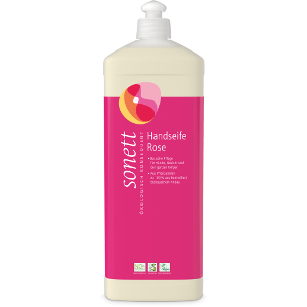 Sonett Rose Hand Soap Harmonising cleansing for all skin types