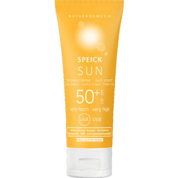 SPEICK SUN Sun Cream SPF 50+ High sun protection for sun worshippers & mountaineering fanatics
