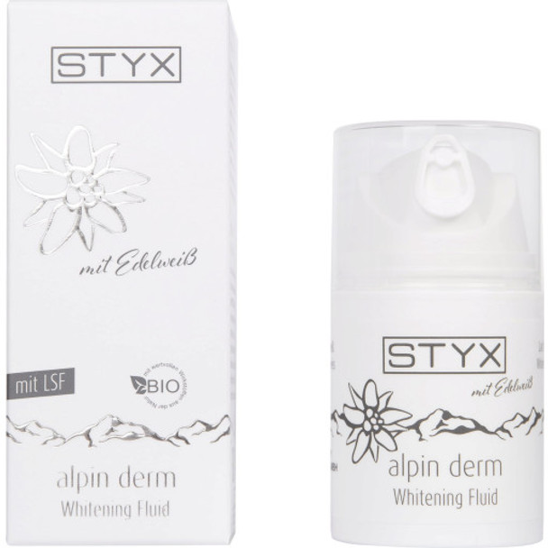 STYX alpin derm Whitening Fluid Powerful face care from the Alps