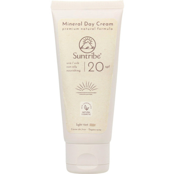 Suntribe Mineral Day Cream SPF 20 For a natural appearance