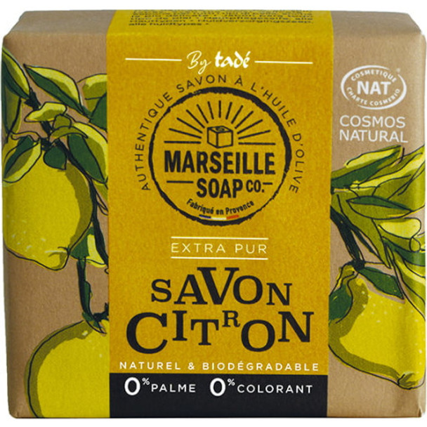 Tade Pays du Levant Marseille Soap Traditional, palm oil-free cleanser for daily use