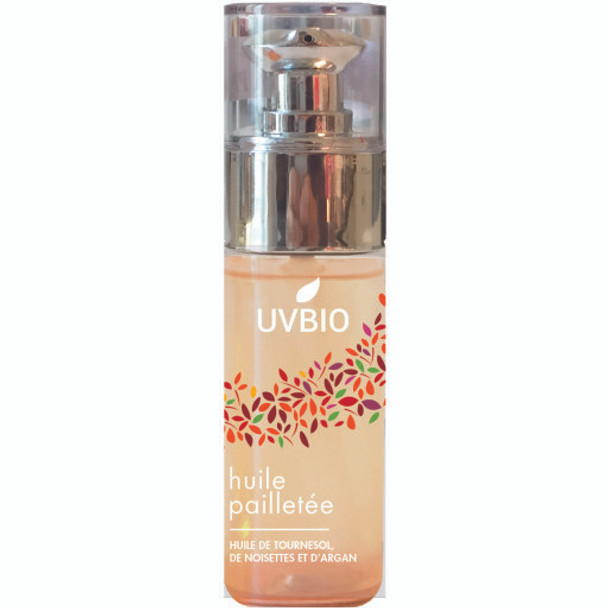 UVBIO Luxury Spangled Body & Hair Oil Sparkling care for skin & hair!