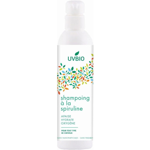 UVBIO Oxygen Spirulina Shampoo Unisex & suitable for all hair types!