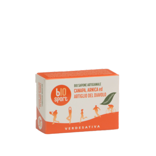 Verdesativa bioSport Concentrated Hemp & Arnica Soap Rich in vitalising actives