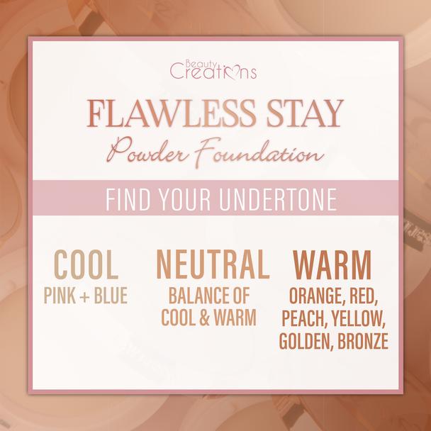 BC-FSP Flawless Stay Powder Foundation- 3 PC
