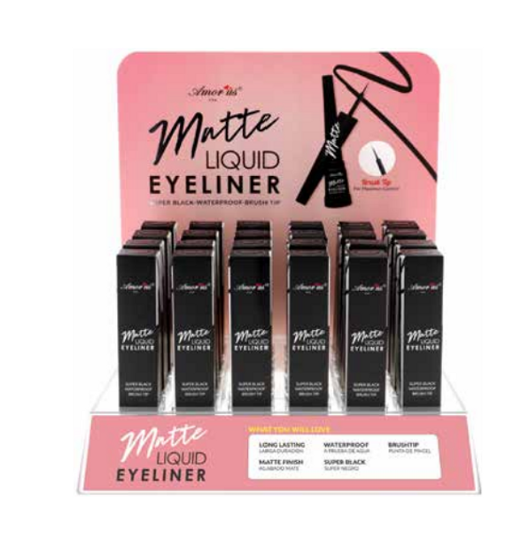 AM-EMD5 : Matt Liquid Eyeliner with Brush Tip 2 DZ