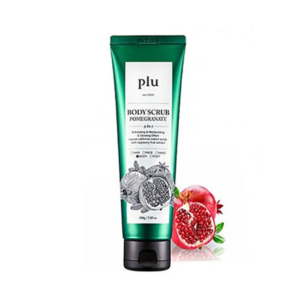 [plu] Body Scrub Original #Pomegrante 200ml
