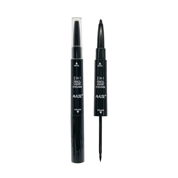 AC-FE769 '2 in 1' Pencil & Liquid Eyeliner 'Black' : 2 DZ