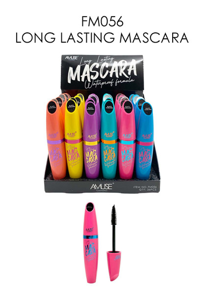 AC-FM056 Long Lasting Waterproof Mascara 6 Color Assorted : 3 DZ