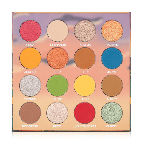 LUR-Las Comadres Eyeshadow Palette : 6 PC