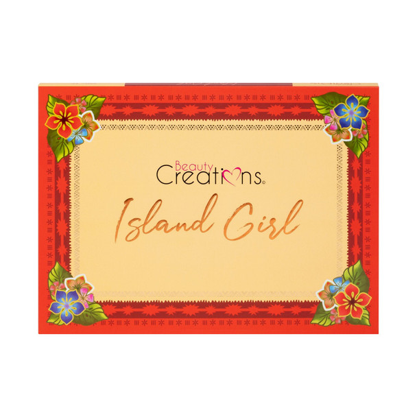 BC-BCE17: 'Island Girl' 35 Color Eyeshadow Palette 6 PC