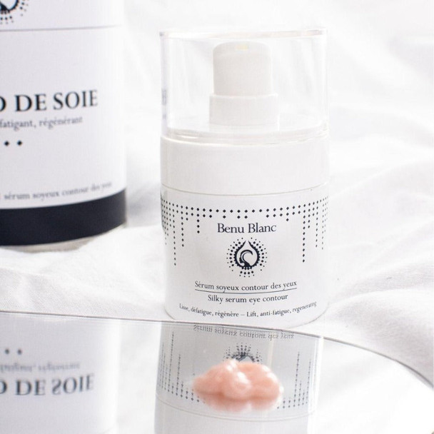 Regard de Soie : serum contour des yeux et masque en soie Bleu des Reves