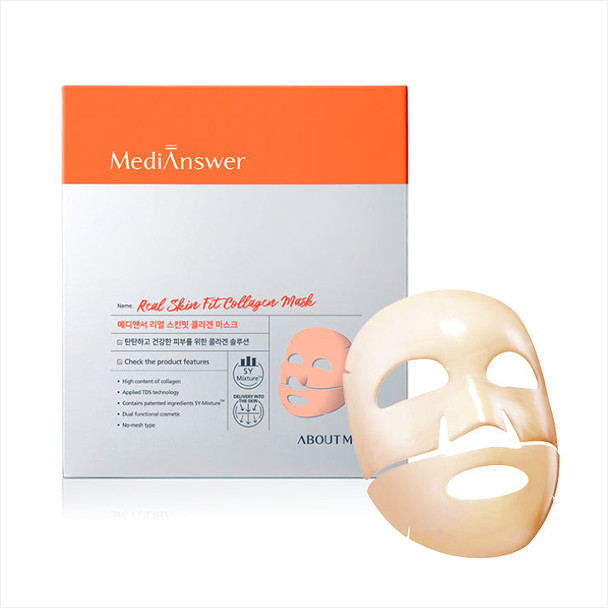 About Me MediAnswer Real Skin Fit Collagen Mask (1 Pack = 4 Masks)