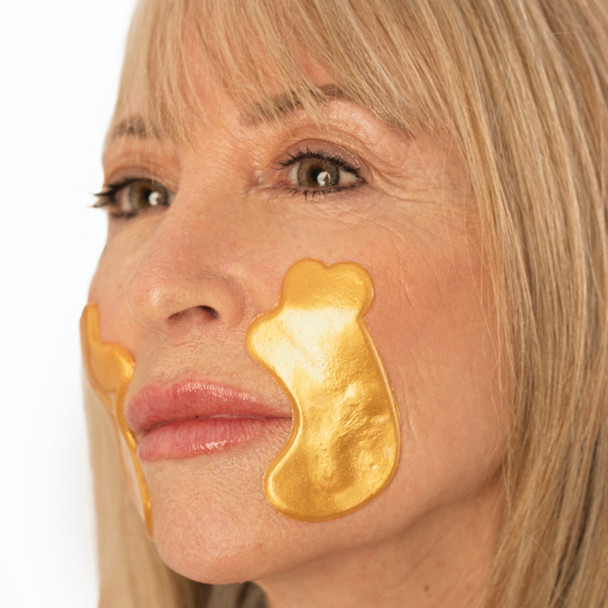 24K Gold & Collagen Crystal Smile Line Mask