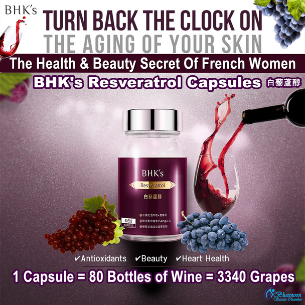 Bhk'S Resveratrol Capsules