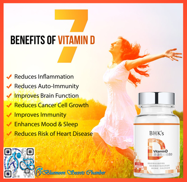 BHK's Vitamin D3 Softgels