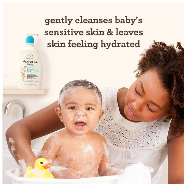 Sensitive Skin Bubble Bath With Oat Extract