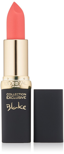 L'Oréal Paris Colour Riche Collection Exclusive Lipstick, Blake's Pink, 0.13 oz.