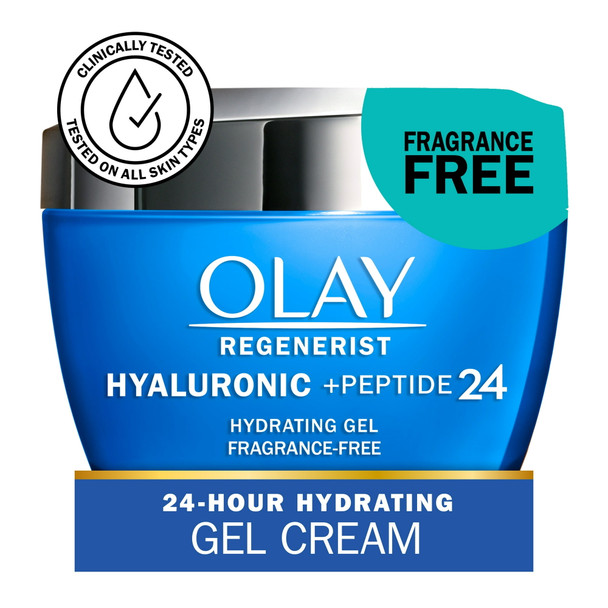 Olay Regenerist Hyaluronic + Peptide 24 Gel Face Moisturizer 1.7 oz