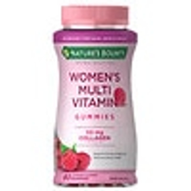 Women's Multivitamin Gummies, Dietary Supplement Raspberry