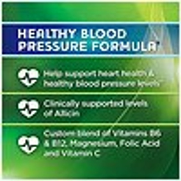 Healthy Blood Pressure Supplement, Odor Free Garlic