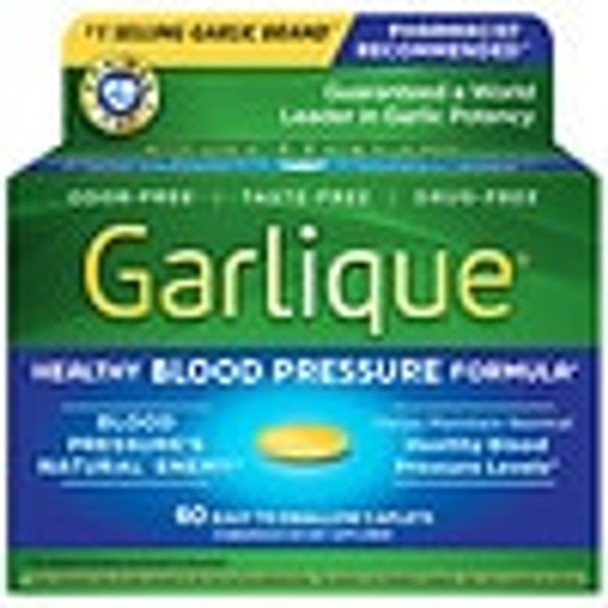 Healthy Blood Pressure Supplement, Odor Free Garlic