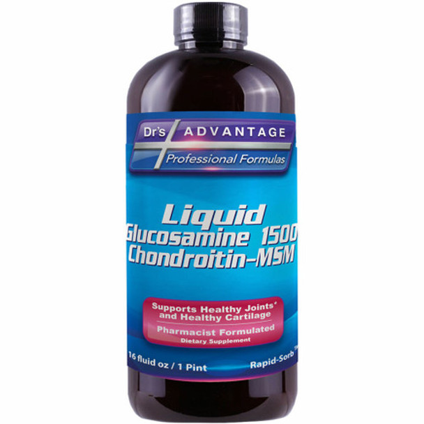 Liquid Glucosamine Chondroitin Msm 16 Fl Oz