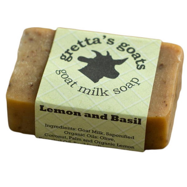 Basil Lemongrass Goat Soap Basil Lemongrass Goat Soap
