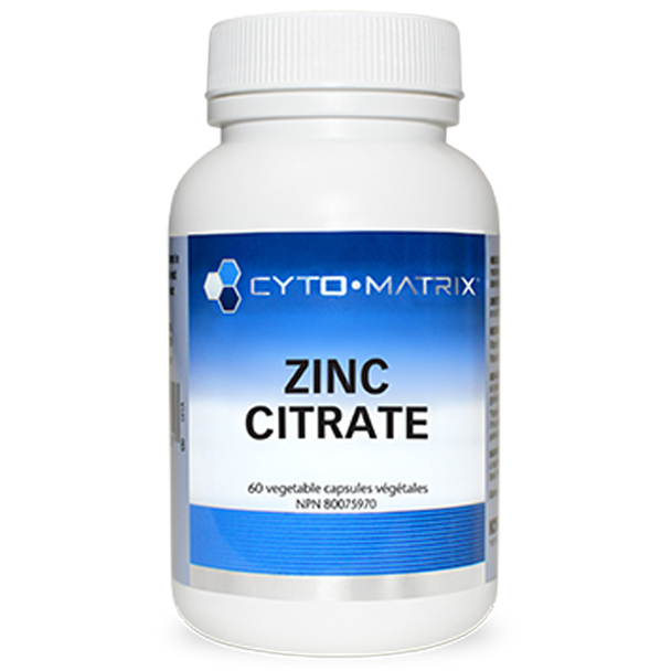 Cyto-Matrix Zinc Citrate - 50mg 60 VCaps