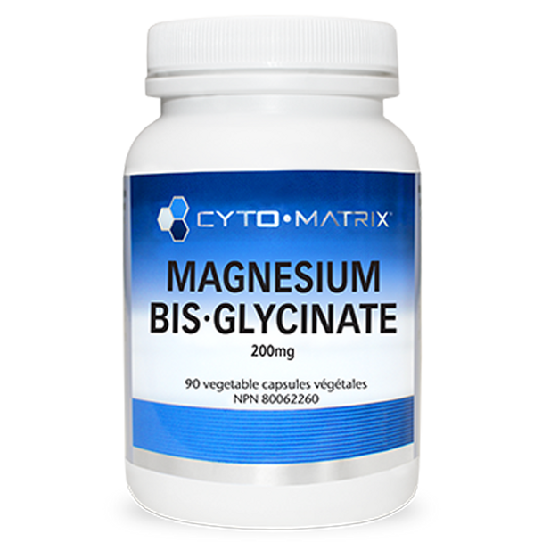 Cyto-Matrix Magnesium Bis-Glycinate - 200mg 90 VCaps