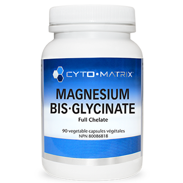 Cyto-Matrix Magnesium Bis-glycinate - 80mg Full Chelate 90 VCaps