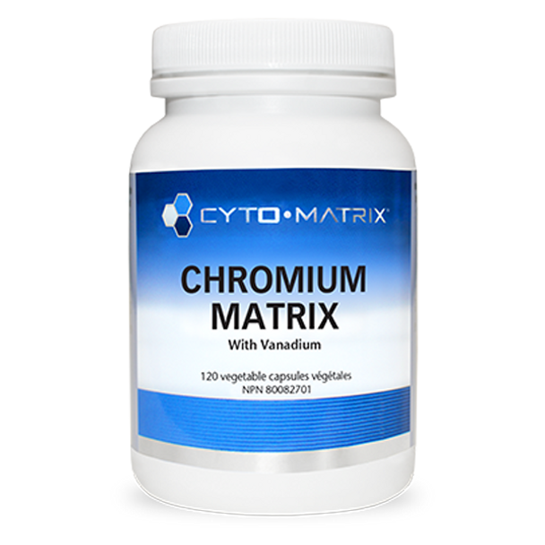 Cyto-Matrix Chromium Matrix With Vanadium 120 Vcaps