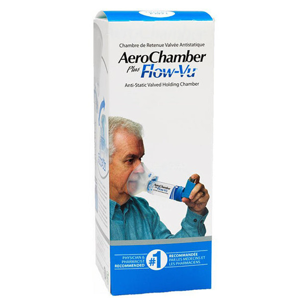 OTC AeroChamber Plus Flow-Vu Large Mask