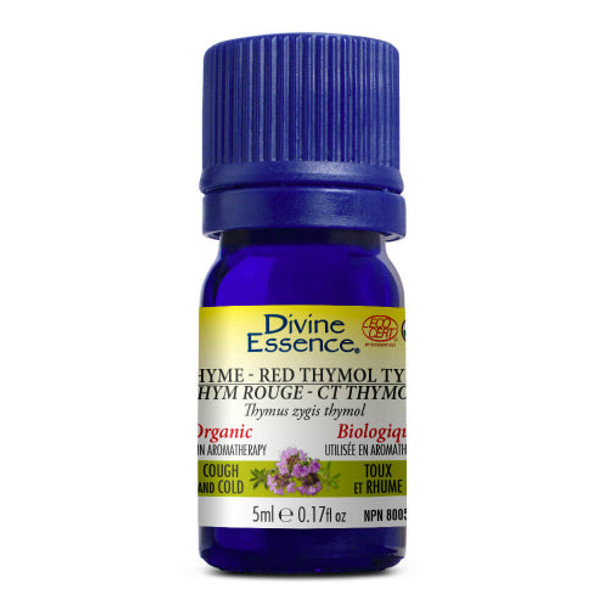Divine Essence Thyme - Red Thymol Organic 5ml