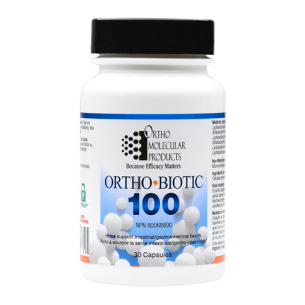 Ortho Molecular Products Ortho-Biotics 100 30caps