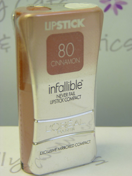 L'Oreal Infallible Never Fail Lipstick LipColour - # 80 - Cinnamon by L'Oreal Paris