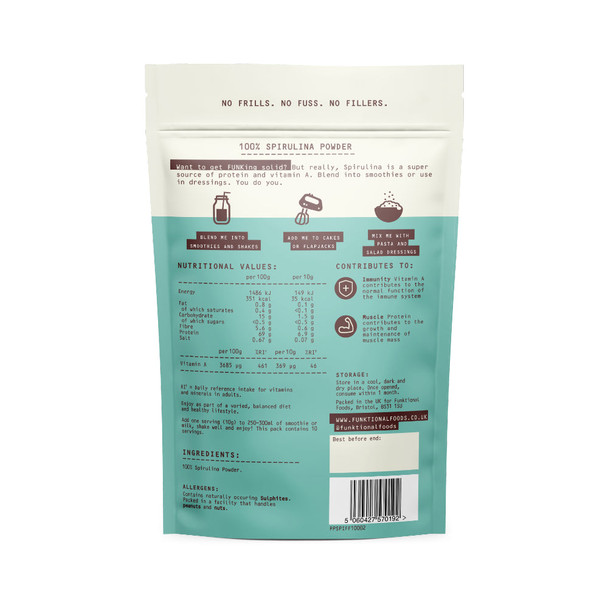 Funktional Foods spirulina powder